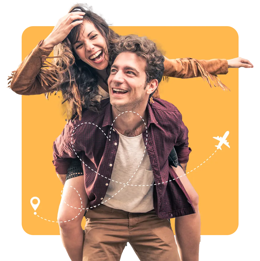 pareja travelers